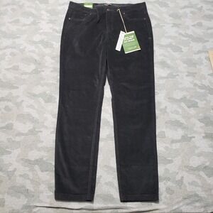 Toad & Co Pants Womens 10 Gray Pockets Corduroy Skinny NWT